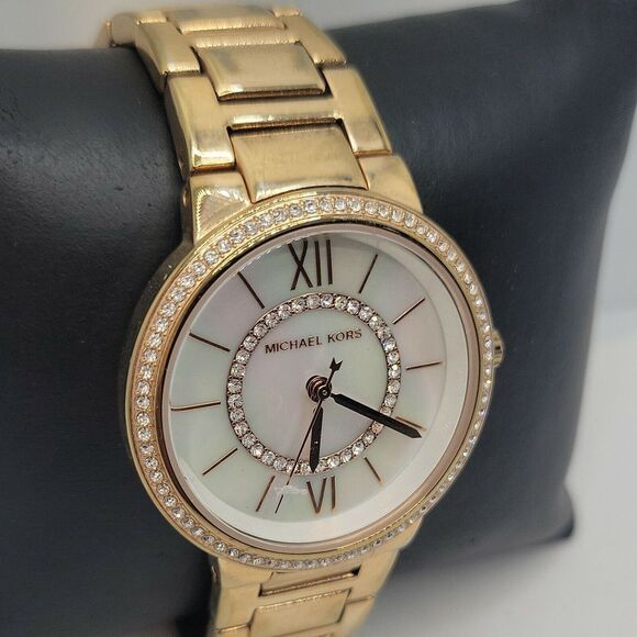 Michael Kors MK3961 Women's Rose Gold Stainless Steel Analog Dial Watch DE690 - Picture 3 of 10